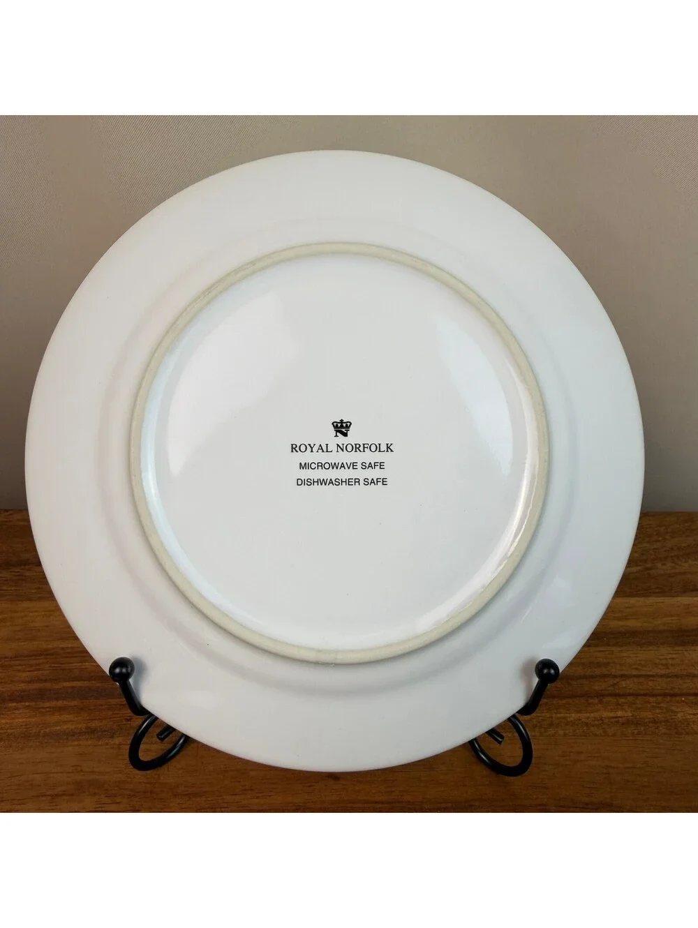 Royal Norfolk Decorative Collector Plate with Lighthouse Design 7.5 Inch